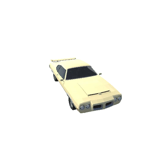 MuscleCar02_LODs_White