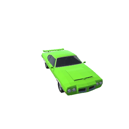 MuscleCar02_LimeGreen