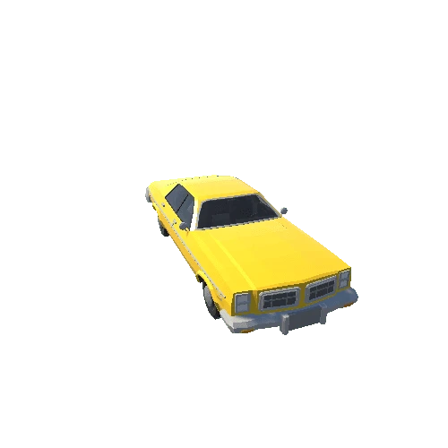 CityCar03_LODs_Yellow