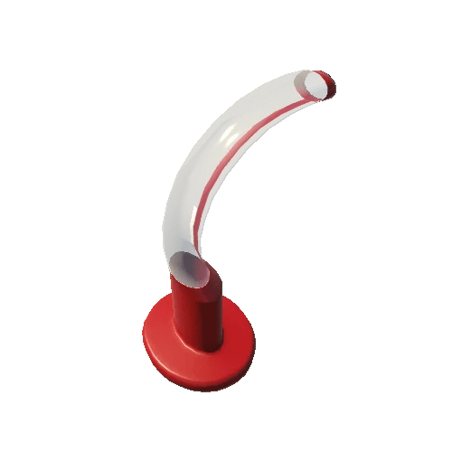 OropharyngealAirWay_100mm_Red