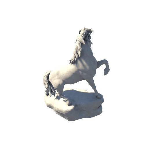Horse_Statue_White