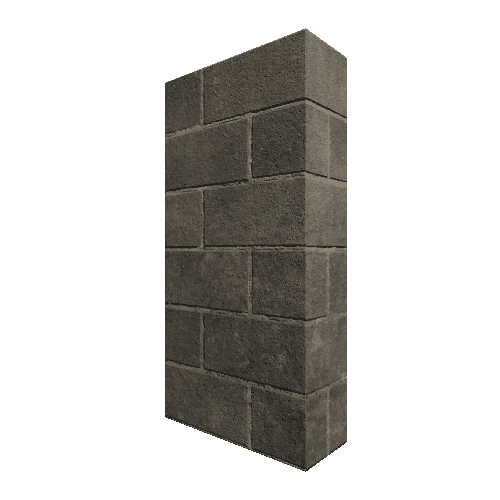 CinderBlock_Wall_2x1m