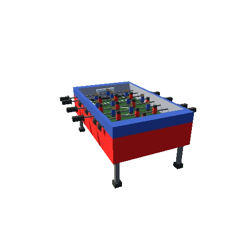 TableSoccer_LowPoly