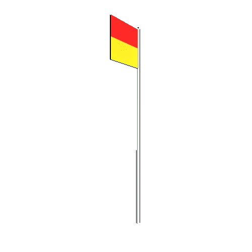 BeachLifeGuardTowerFlag