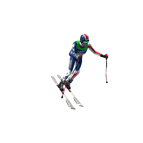 Anim_Female_Skier_Skiing