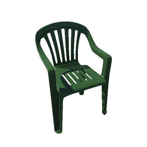 Garden_Plastic_Chair_Green_Clean_LOD0