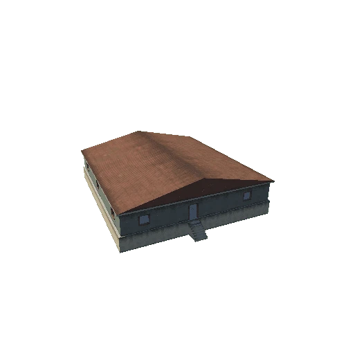 House_Single_Floor_2_ARched_Roof_Variation_2