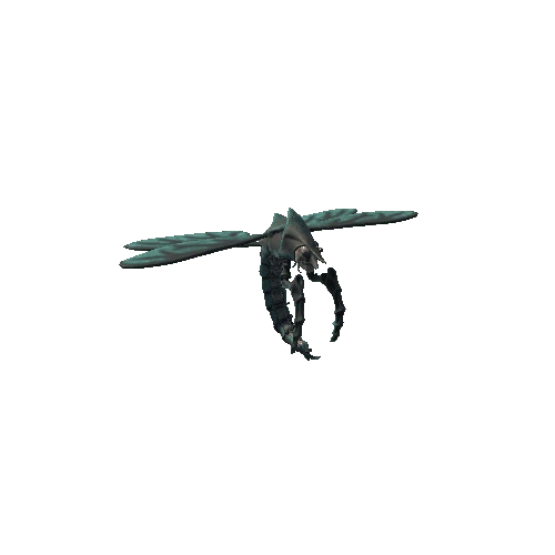 basemesh_FlyingShrimpMonsterV4_blue