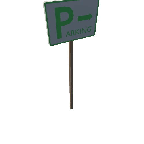 Prop_sign_ParkingArrowWood