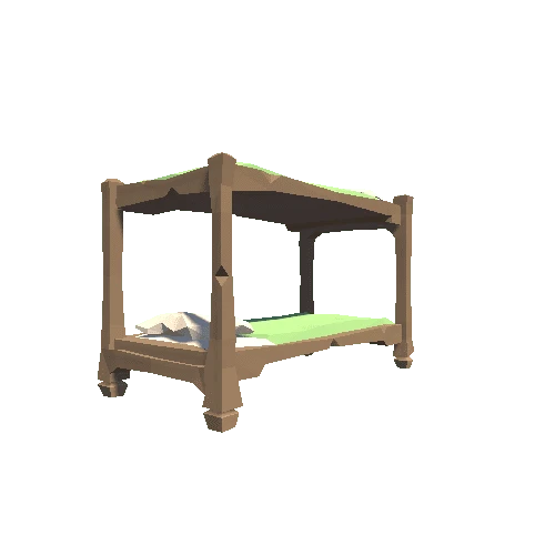 DoubleBed_Green