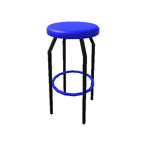 Stool_Blue