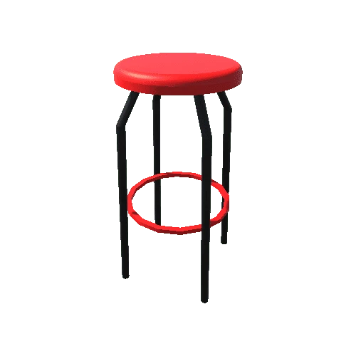 Stool_Red