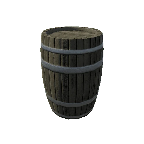 Barrel_Lowpoly