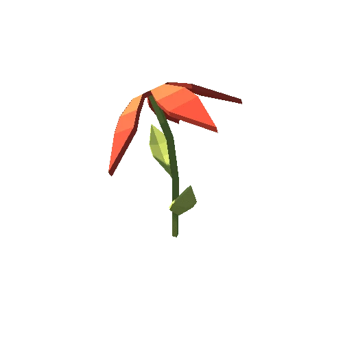 FlowerLowPoly74