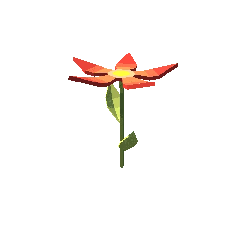 FlowerLowPoly75