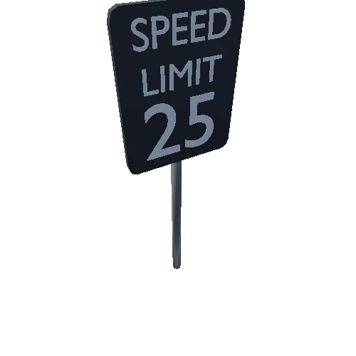 Prop_StreetSign_Speed_25