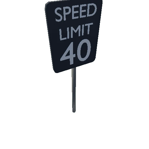 Prop_StreetSign_Speed_40