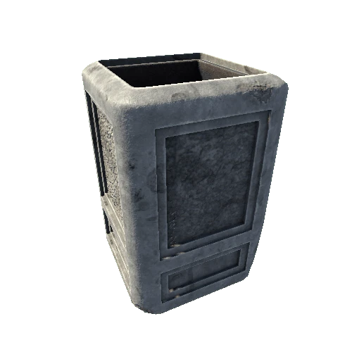 ConcreteTrashBin