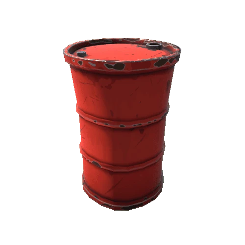 Barrel_Metal_Red