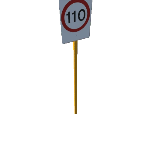 110SpeedLimitSign