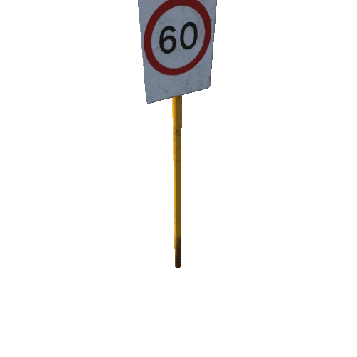 60SpeedLimitSignRusted