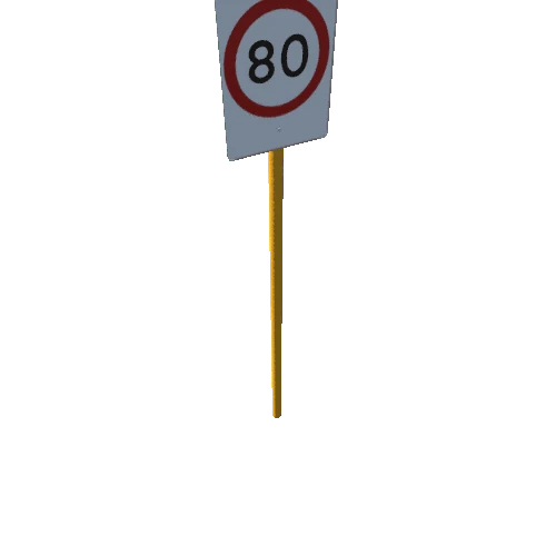 80SpeedLimitSign