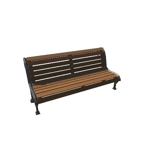 bench-wooden-curve-long