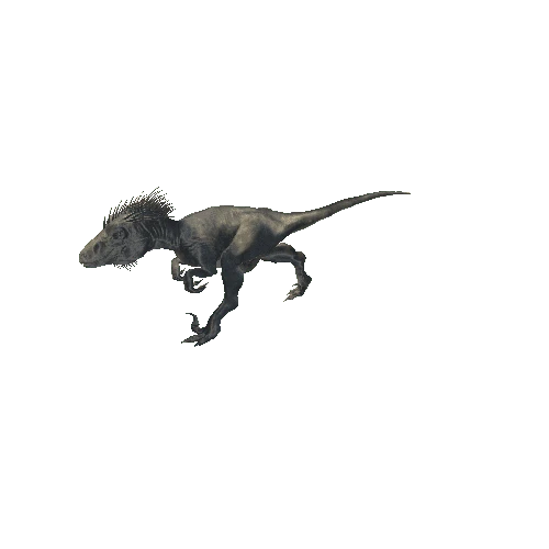 057_UtahRaptor_Forward_RIGHT90_Runing_Anim