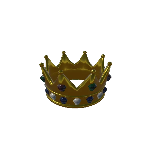 HighPolyCrownGold