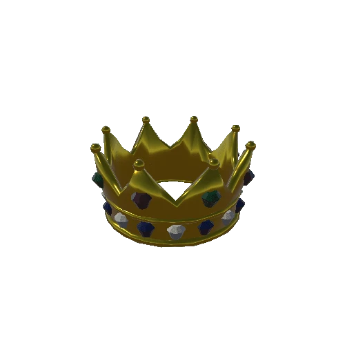 LowPolyCrownGold