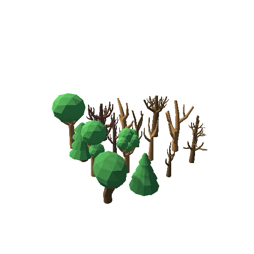 LowPolyForestTreesPack