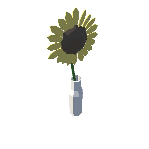 Vase_with_sunflower