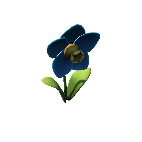 DaffodilFlowerMesh_v1_blue