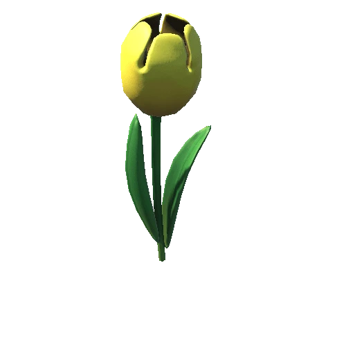 TulipFlowerMesh_v1_yellow