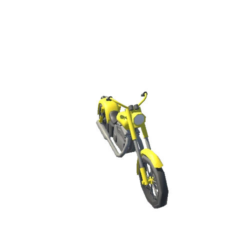 biker_motorcycle_yellow