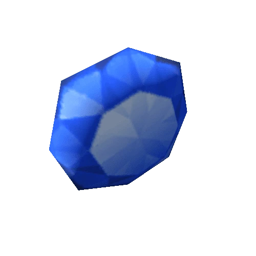 Gem-Blue-Round