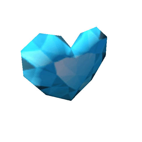 Gem-Cyan-Heart