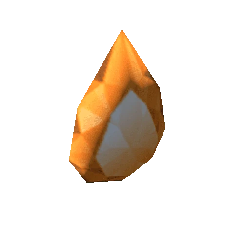 Gem-Orange-Teardrop