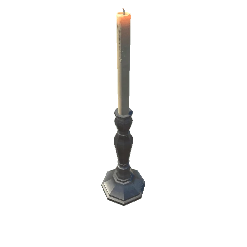 candle_steel_lighted