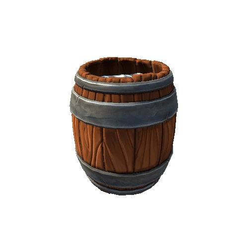 WoodenBarrel_Fish_open