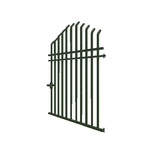 fence_metal_C_door_2m