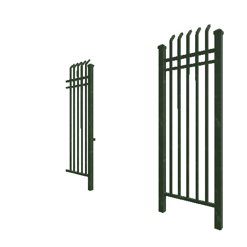 fence_metal_C_doorway_4m