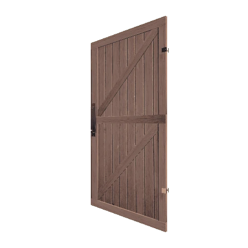 fence_wood_A_door