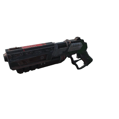 Sci_fi_gun_Black_Green