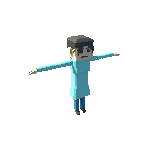 Blocky_Girl_Blue_Desktop