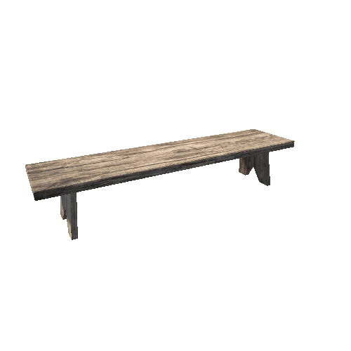 LargeWoodBench