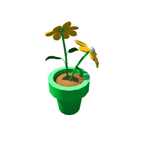 FlowerPot_Green