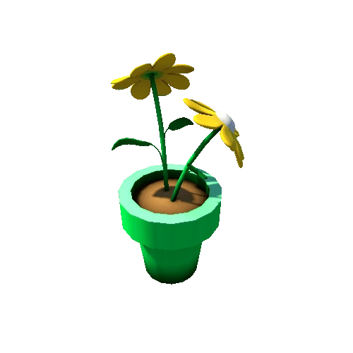 FlowerPot_Green_AO