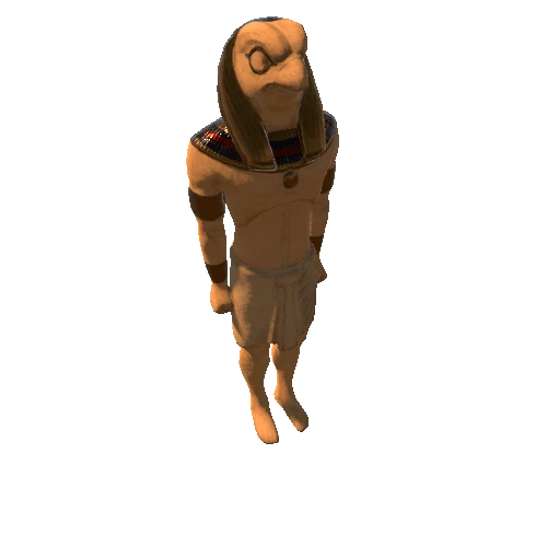 Horus_Low-poly