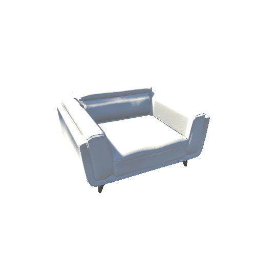 Armchair_lowpoly